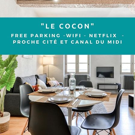 Апартаменти Le Cocon / Free Parking / Wifi / Netflix Каркассонн Екстер'єр фото